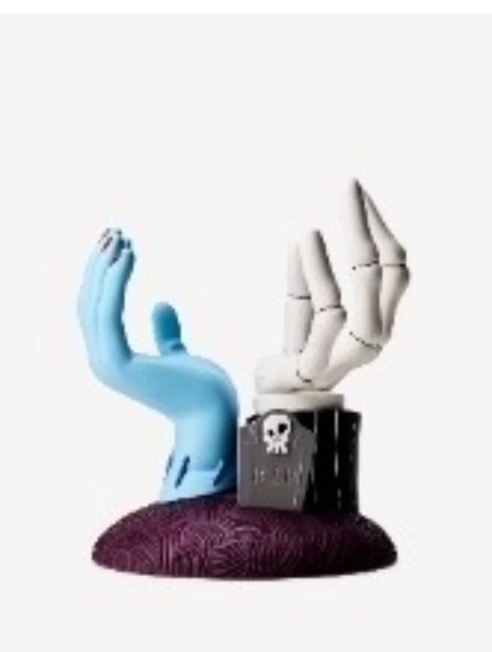 Bbw NBC Jack Skellington Hand & Pumpkin candle Holder
